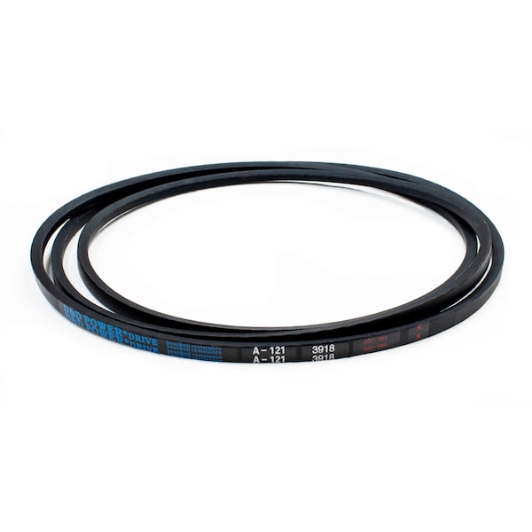 D&D A121 Classical V-Belt, 123 in Outside Length, 1/2 in Top Width, 1 Ribs A121 - main